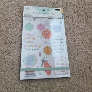 Agenda Motivational Sticker Set - Multicolor